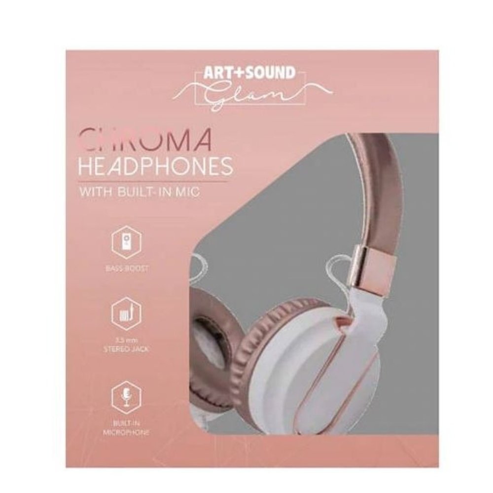 ART + SOUND / Wired Headphones with Built-In Mic